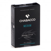 Смесь Chabacco MEDIUM - Eucalyptus (Эвкалипт, 50 грамм) — 